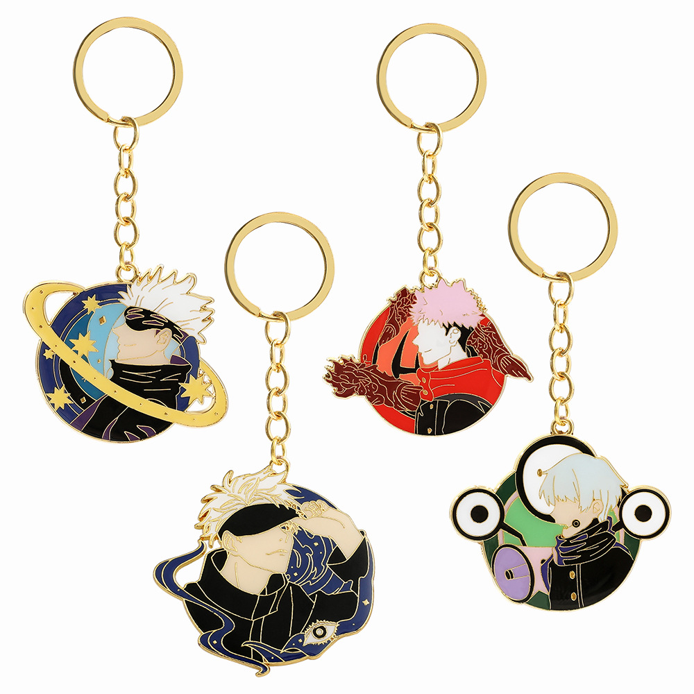 Car Accessories Cute - Anime Jujutsu Kaisen Gojo Satoru Keychain