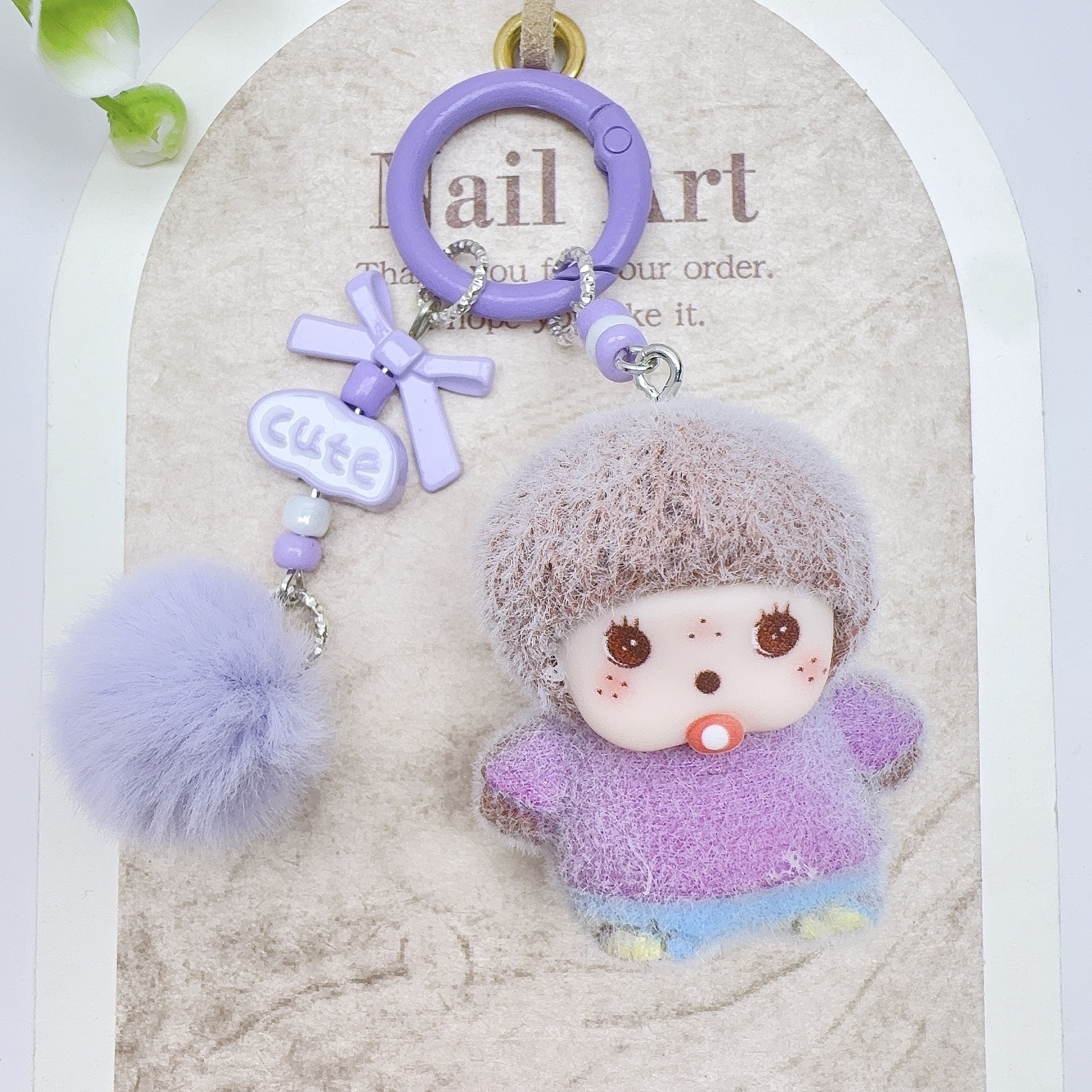 New model Monchhichi Keychain  - огляд і ціна Car Accessories Cute