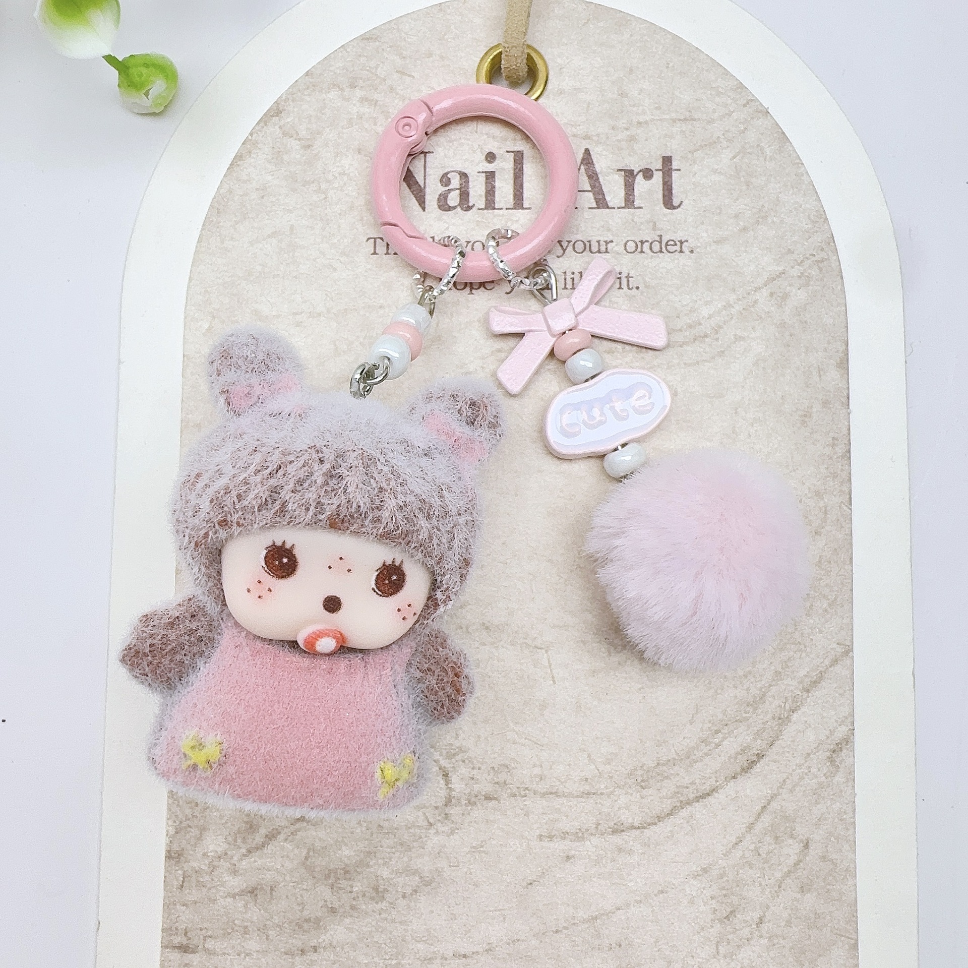 New model Monchhichi Keychain  - огляд і ціна Car Accessories Cute