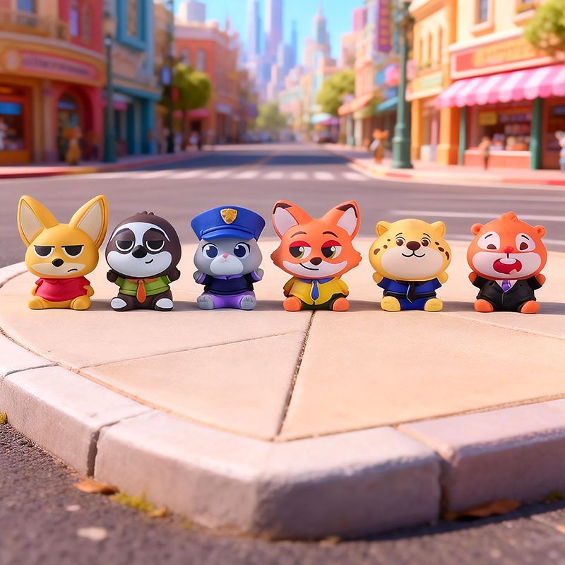 Zootopia resin small figurine  - огляд і ціна Car Accessories Cute