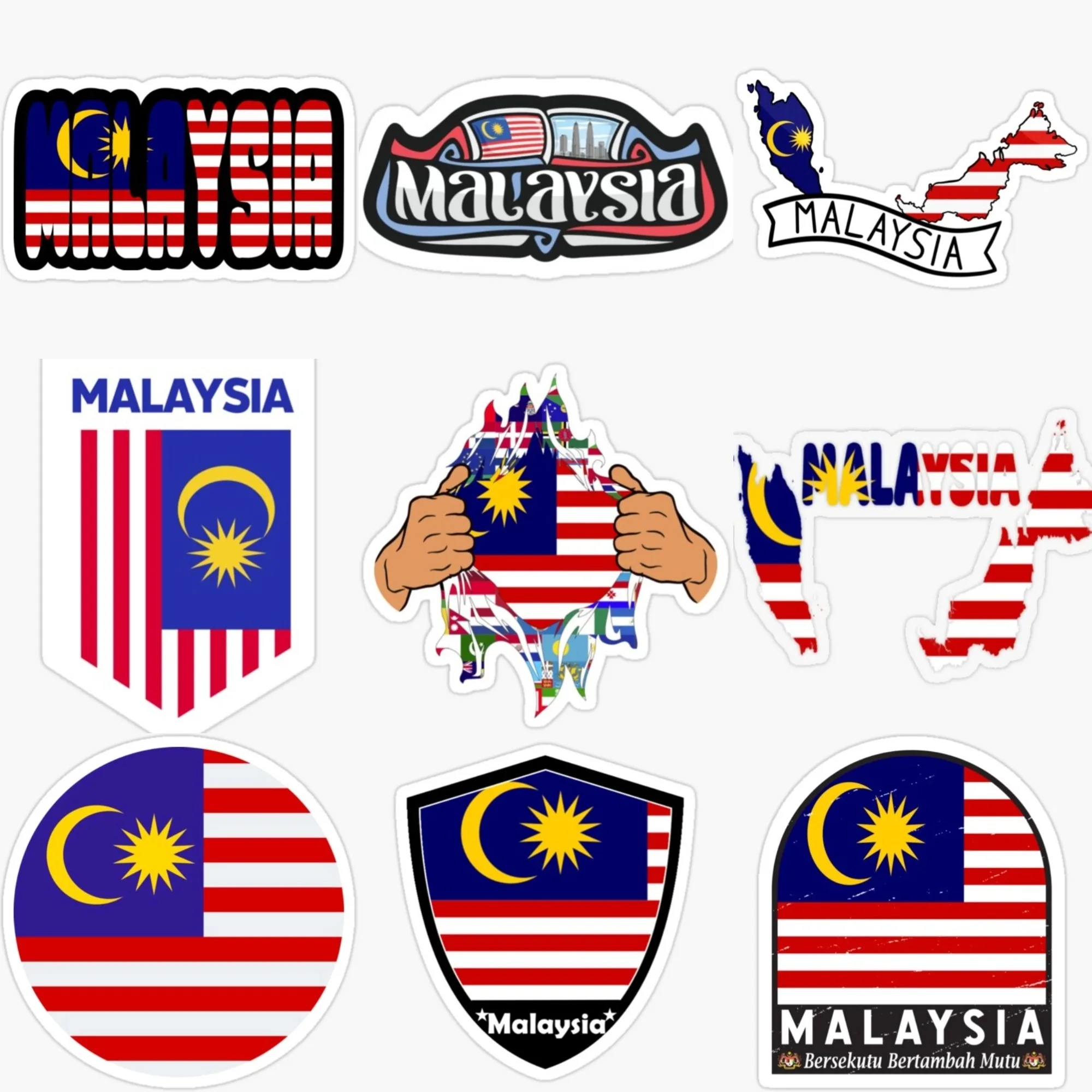 Malaysia Flag Map National Emb - огляд і ціна Car Accessories Malaysia