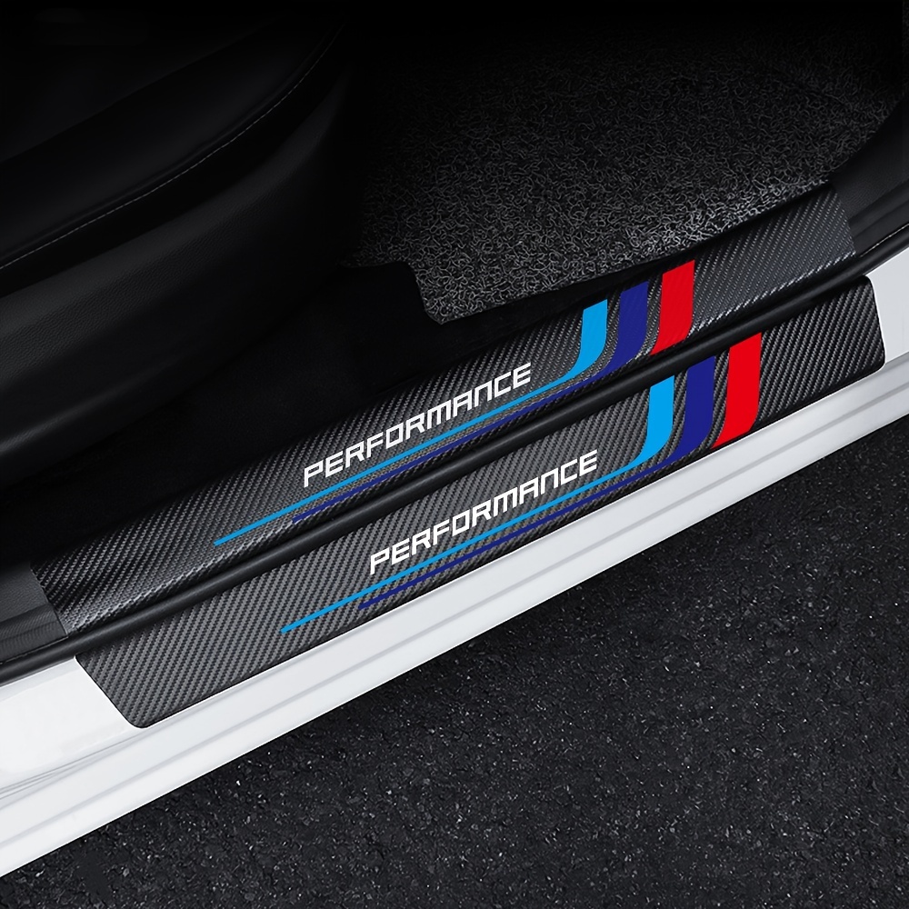 4pcs Carbon Fiber Sill Plate S - огляд і ціна Car Accessories Quotes