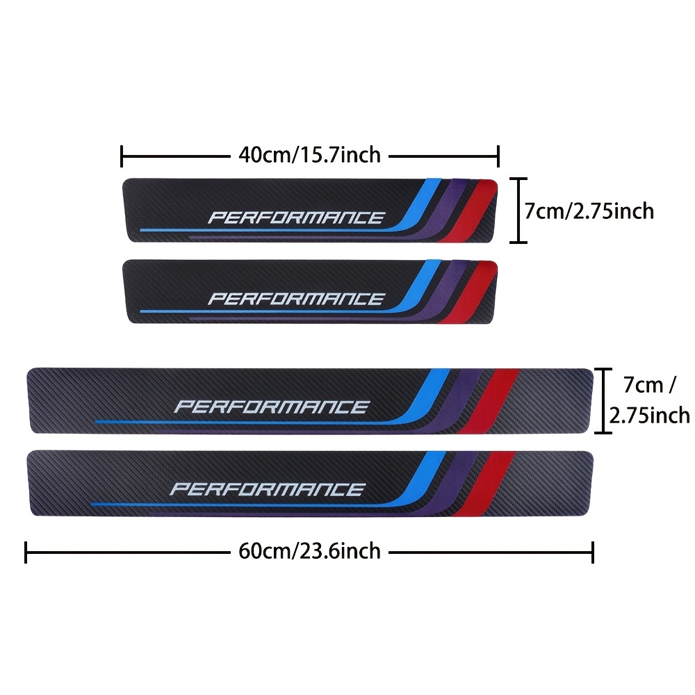 4pcs Carbon Fiber Sill Plate S - огляд і ціна Car Accessories Quotes