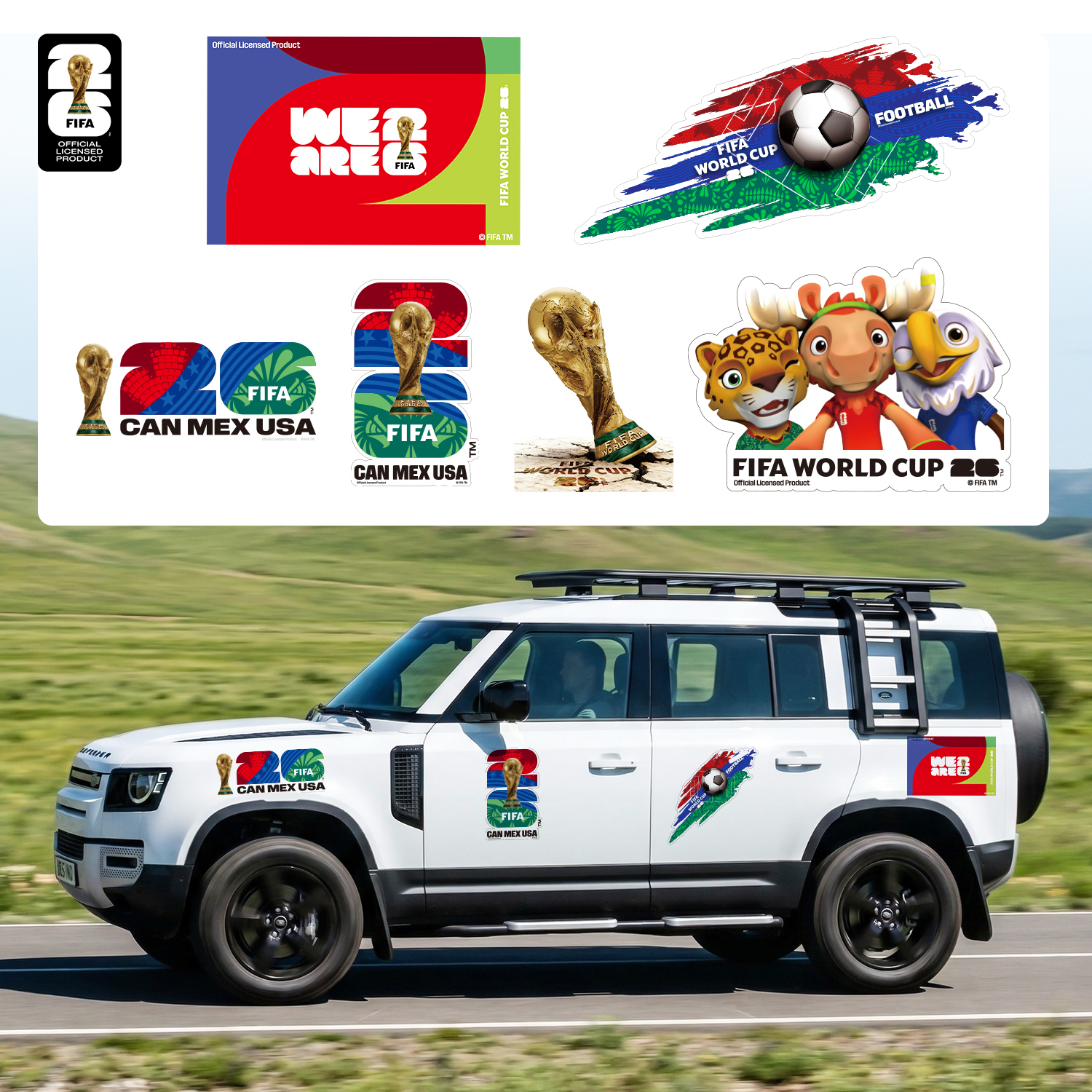 FIFA World Cup 2026 Car Decal  - огляд і ціна Car Accessories Quotes