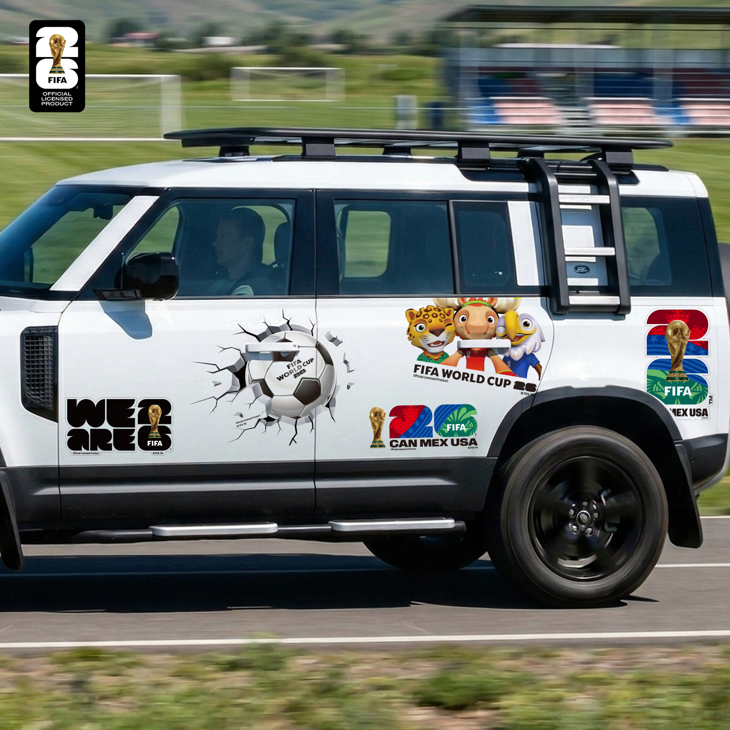FIFA World Cup 2026 Car Decal  - огляд і ціна Car Accessories Quotes