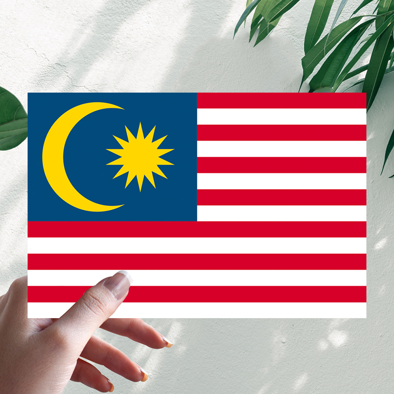 Flag of Malaysia Car Stickers  - огляд і ціна Car Accessories Malaysia
