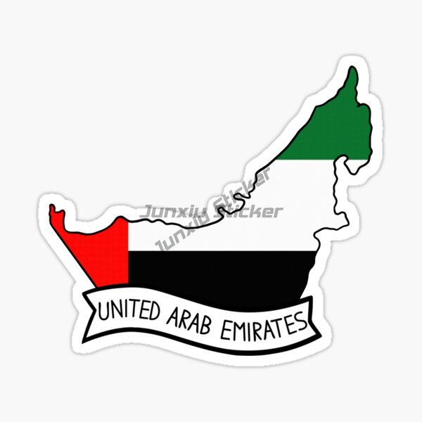 UAE Scenic Dubai Flag Map Land - огляд і ціна Car Accessories In Dubai