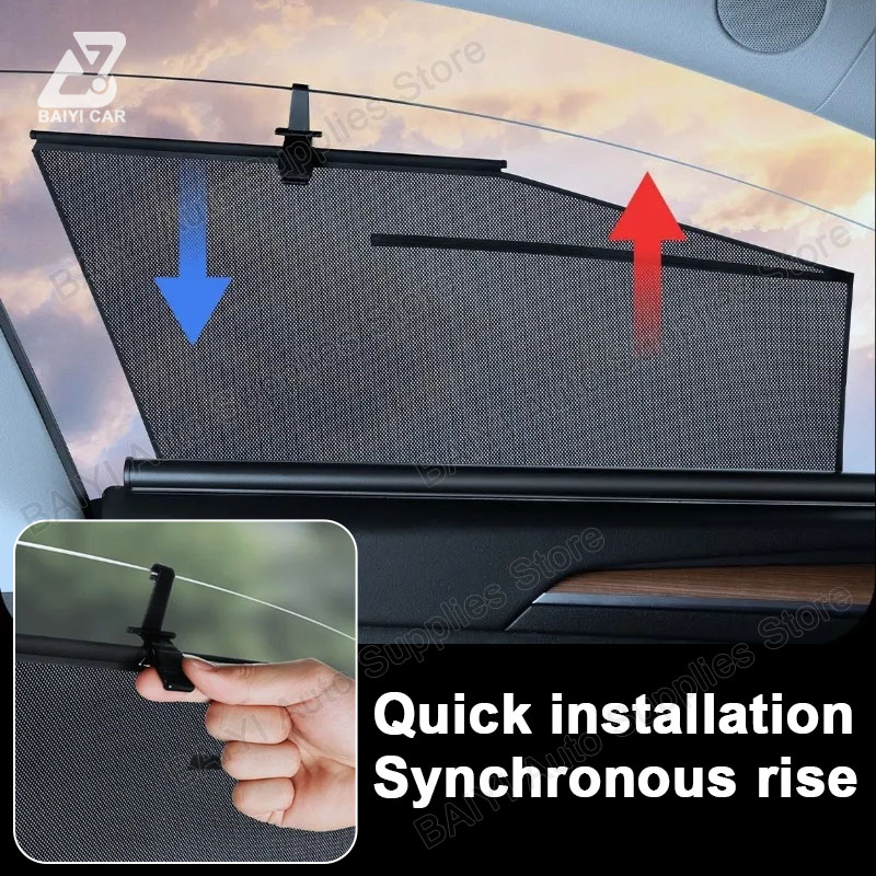 For BESTURN B70 2014-2025 car  - огляд і ціна Automatic Car Sunshade
