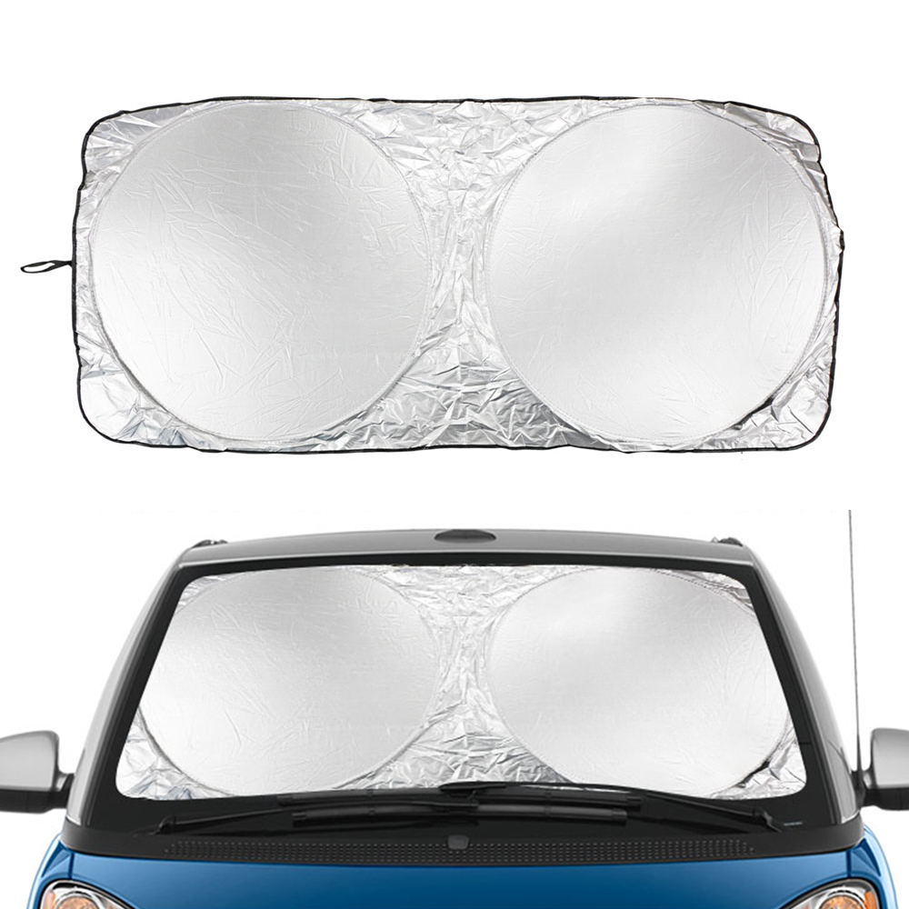 Double ring sunshade 150*70 ca - огляд і ціна Automatic Car Sunshade