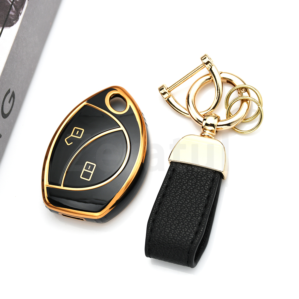 Gold Edge 2/3 Buttons TPU Keyl - огляд і ціна Car Accessories Malaysia