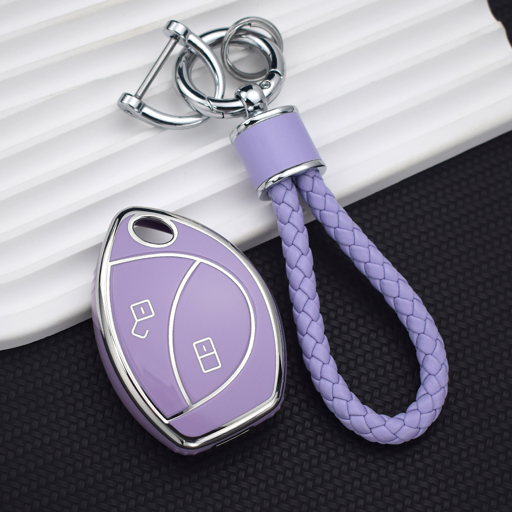 2 Buttons TPU Car Key Case Cov - огляд і ціна Car Accessories Malaysia