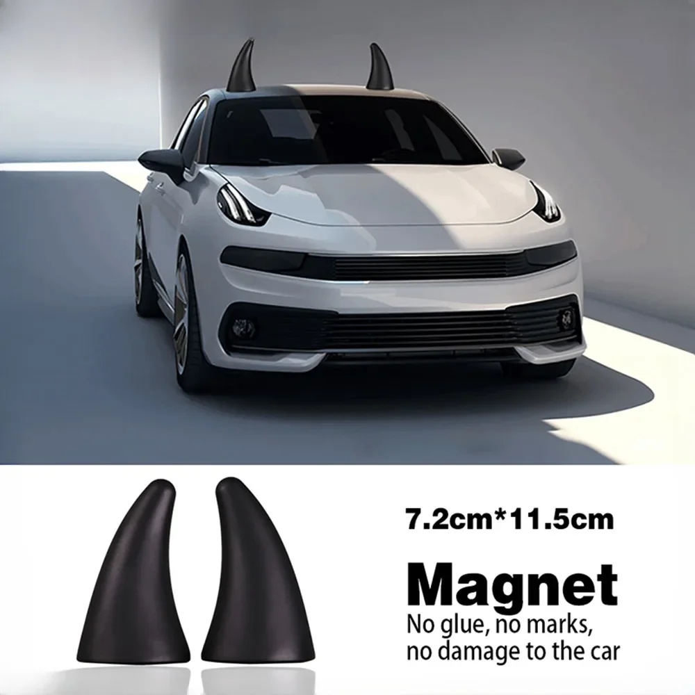 1/2PCS 3D Devil Horn Car Roof  - огляд і ціна Car Accessories Quotes