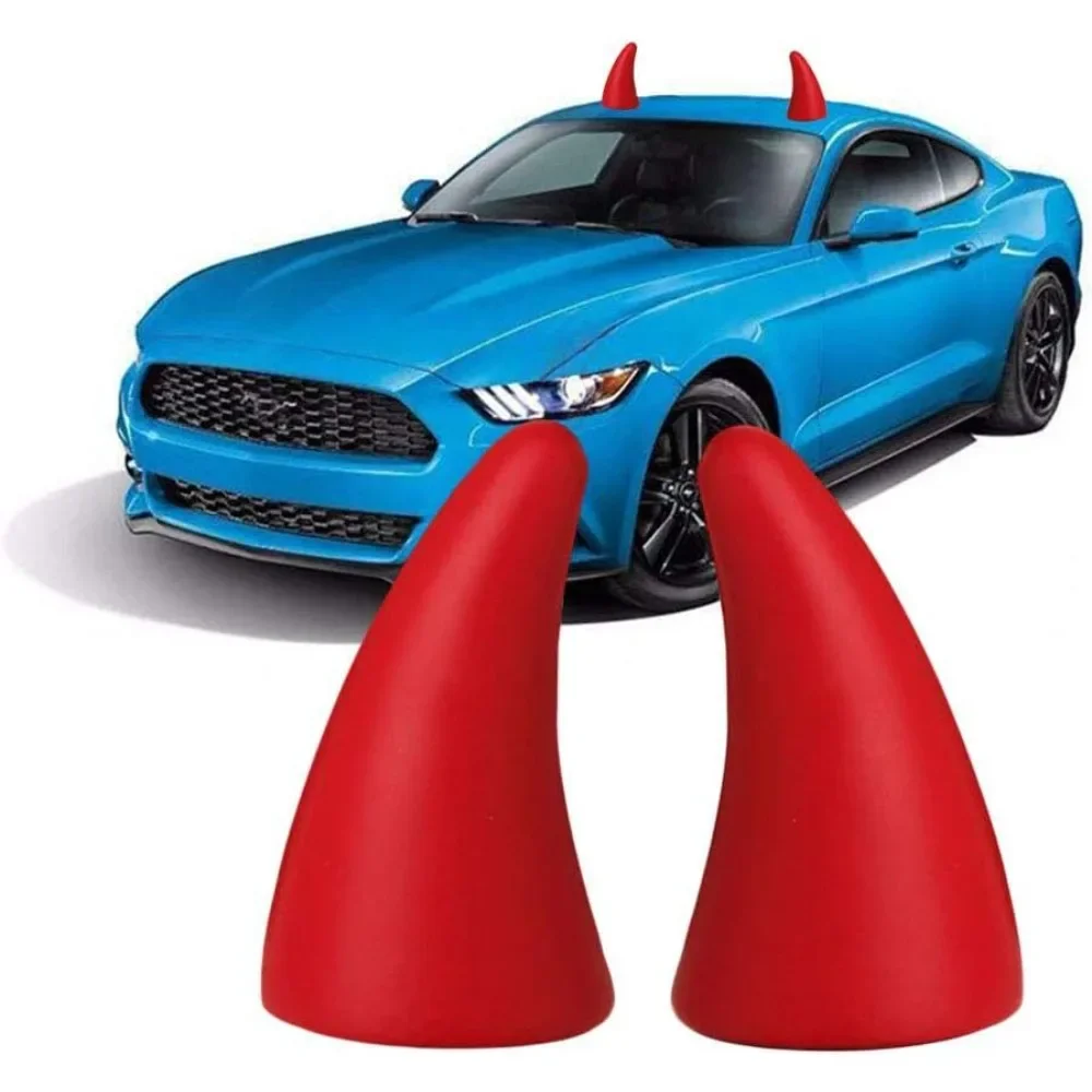 1/2PCS 3D Devil Horn Car Roof  - огляд і ціна Car Accessories Quotes