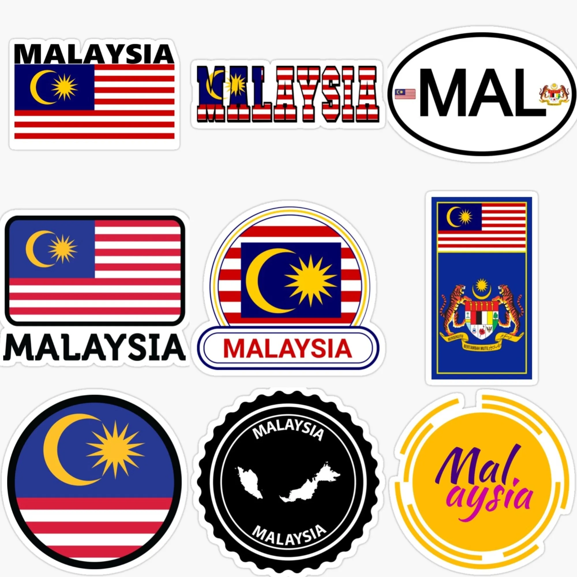 Malaysia MAL Flag Map National - огляд і ціна Car Accessories Malaysia