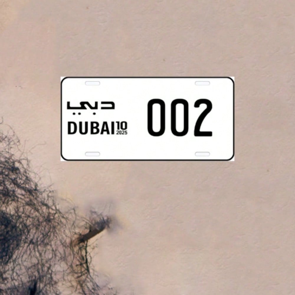 Custom Dubai 3D Metal License  - огляд і ціна Car Accessories In Dubai