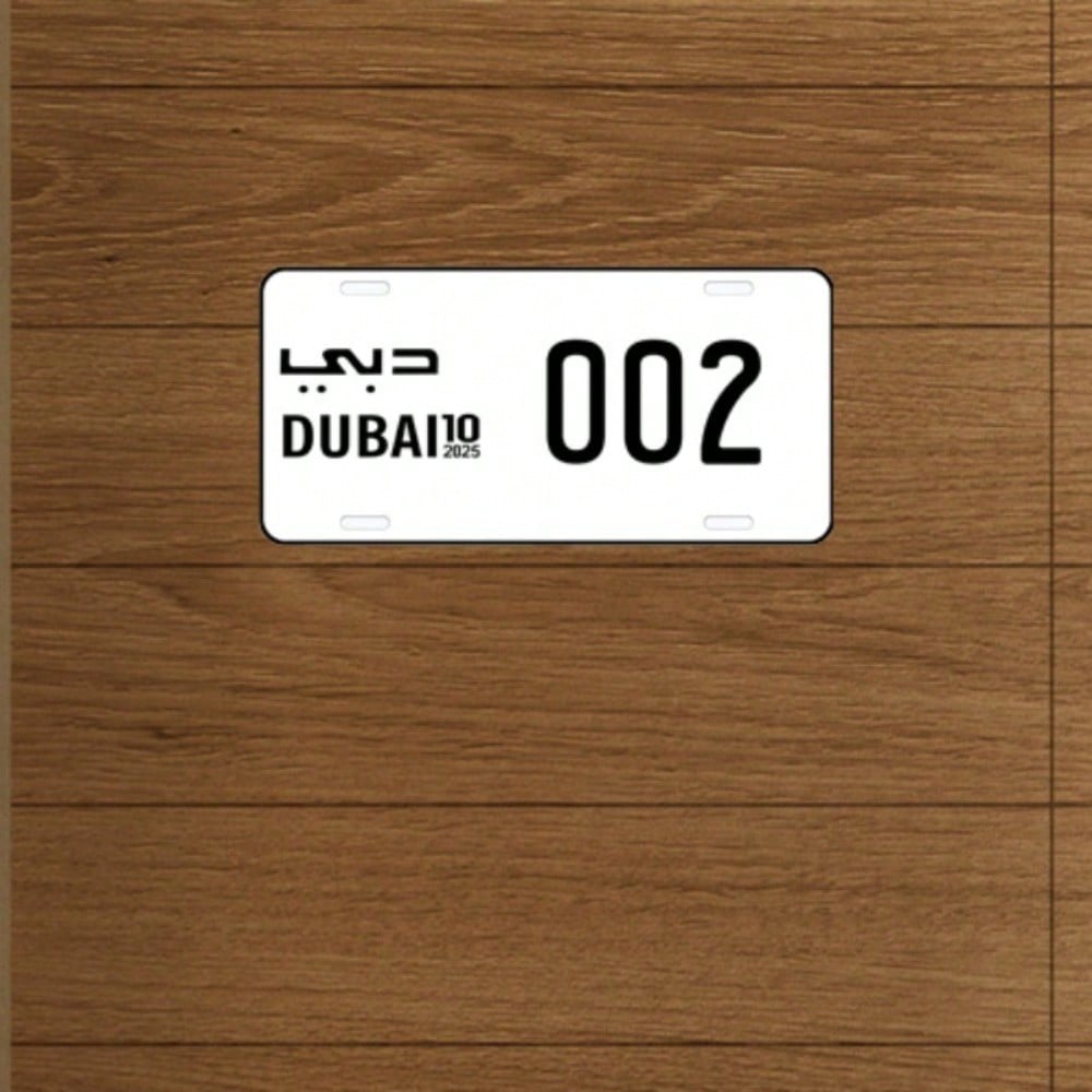 Custom Dubai 3D Metal License  - огляд і ціна Car Accessories In Dubai