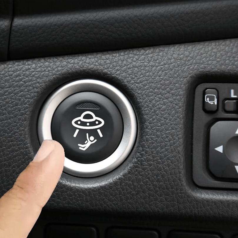 Universal 2Pcs UFO Blank Butto - огляд і ціна Car Accessories Quotes
