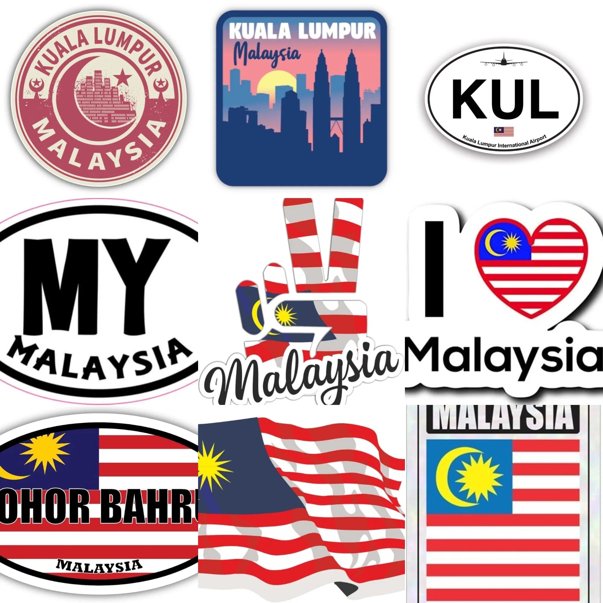 Malaysia MY Flag Emblem Creati - огляд і ціна Car Accessories Malaysia
