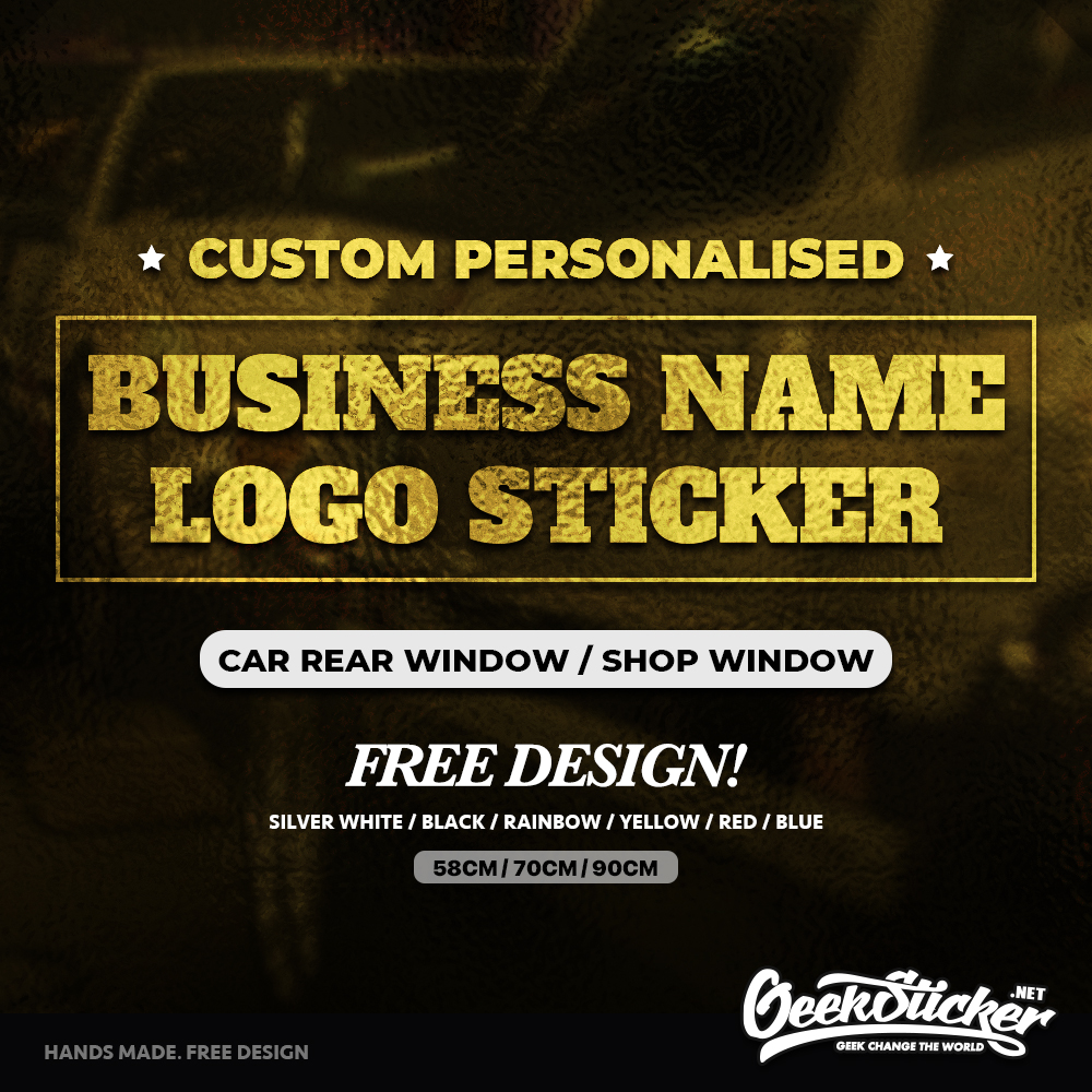 Custom Bussiness Name Sticker  - огляд і ціна Car Accessories Quotes