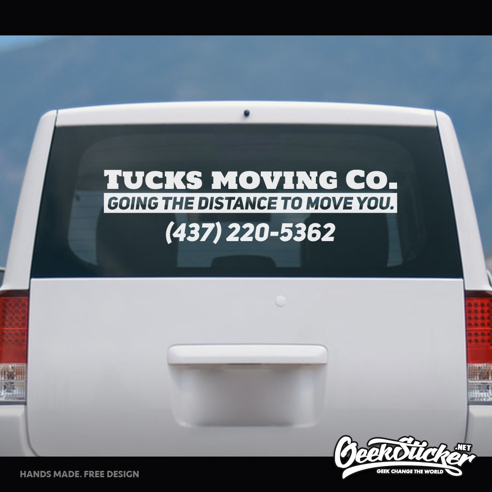 Custom Bussiness Name Sticker  - огляд і ціна Car Accessories Quotes