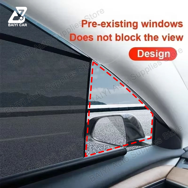 For BESTURN T99 car Side windo - огляд і ціна Automatic Car Sunshade